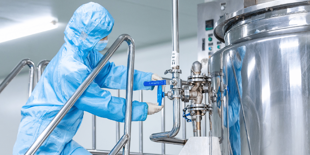 Manufacturing cosmetic factory